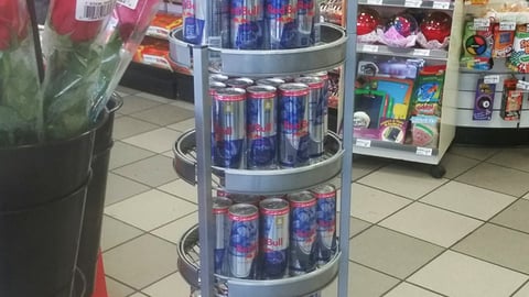 7-Eleven Red Bull 'Street Fighter V' Floorstand