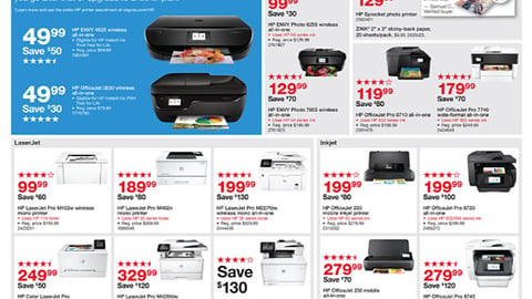 Staples HP 'Print Free for Life' Feature