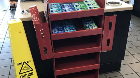 Mars Circle K Coffee Floorstand