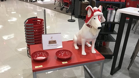 Target Bullseye Table Display