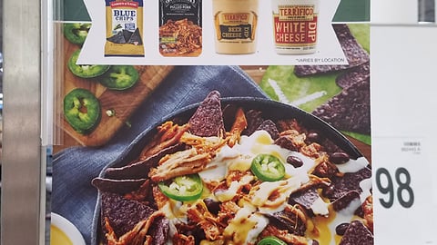 Sam's Club 'Tackle a Favorite' Sign
