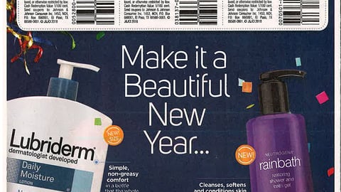 J&J 'Beautiful New Year' FSI