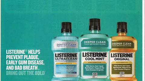 Listerine 'New Year' FSI