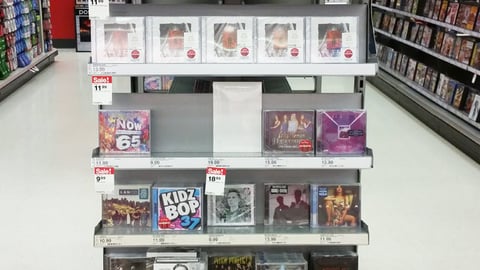 Justin Timberlake 'Man in the Woods' Target Endcap Header
