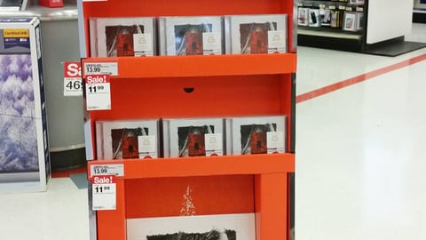 Justin Timberlake 'Man in the Woods' Target Floorstand