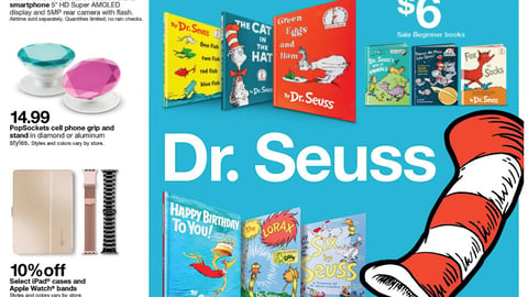 Target Dr. Seuss 'Hats Off to Reading' Feature