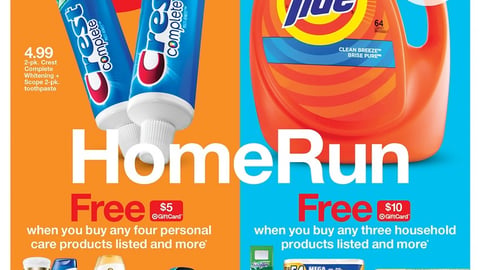 Target P&G 'Home Run' Feature