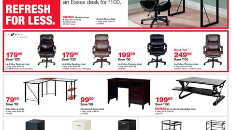 Staples La-Z-Boy Feature