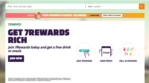 7-Eleven 'Get 7Rewards Rich' Carousel Ad