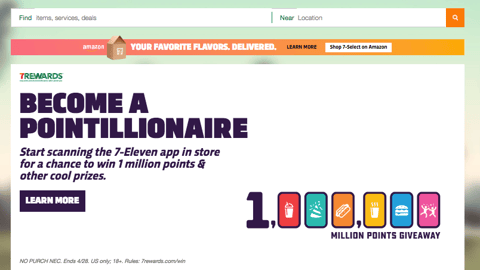 7-Eleven 'Million Points Giveaway' Carousel Ad