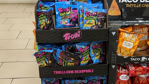 Trolli 7-Eleven 'Deadpool 2' Floorstand