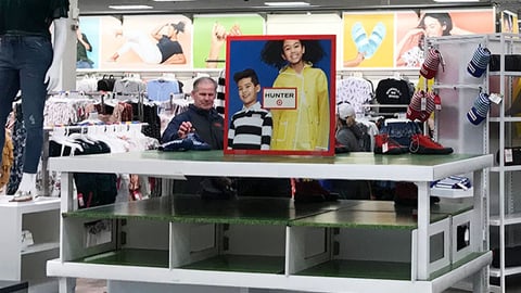 Hunter for Target Table Display