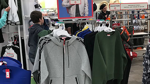 Hunter for Target Rack Header