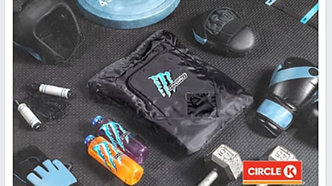 Circle K Heartland Monster Hydro Facebook Update
