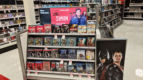 Target 'Love, Simon' Translite Sign