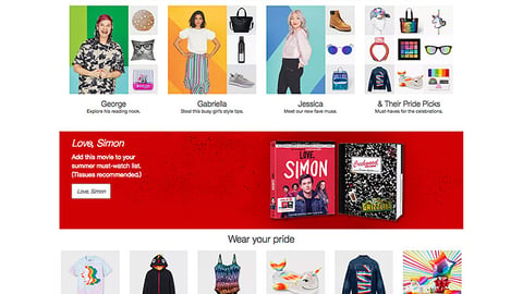 Target 'Love, Simon' Display Ad