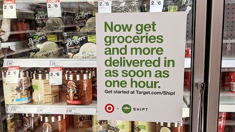 Target Shipt Cooler Cling
