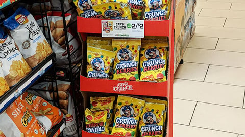 Cap'n Crunch Slurpee 'Be Your Own Cap'n' Floorstand