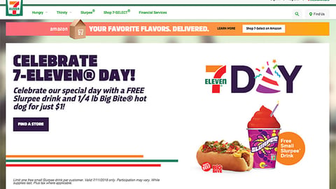 7-Eleven 'Celebrate 7-Eleven Day' Carousel Ad