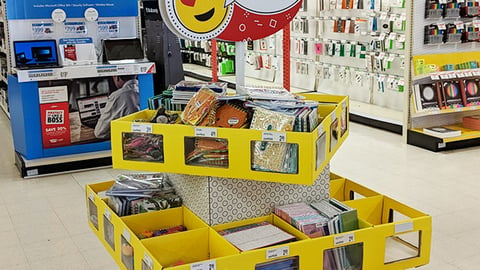 Office Depot 'Faves Under $5' Floorstand