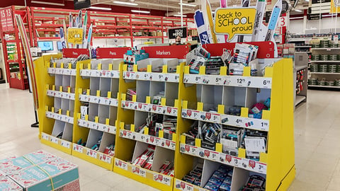 Office Depot 'Back to School Proud' Floorstands