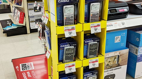 Casio Office Depot 'Great Buy' Floorstand
