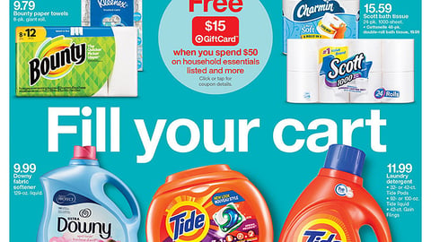 Target 'Household Essentials' Incentive 