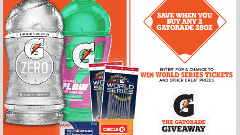 Circle K Gatorade 'Giveaway' Email