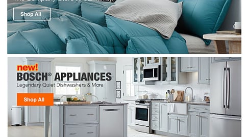 Home Depot Bosch Appliances Email Ad
