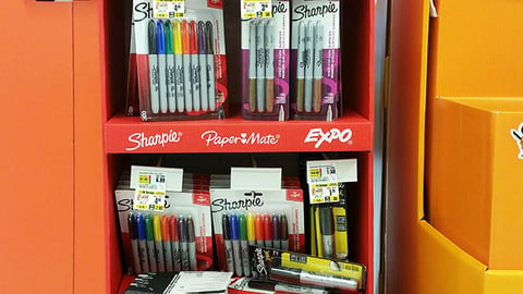 Newell Brands 'Back-To-School Supplies' Floorstand