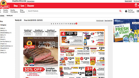 ShopRite SC Johnson 'Prep for a Fresh Start' Display Ad