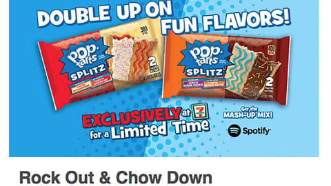 Kellogg Pop-Tarts Splitz 'Gear Up for School' Email Ad