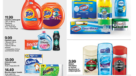 Target P&G 'Priced Right Daily' Feature