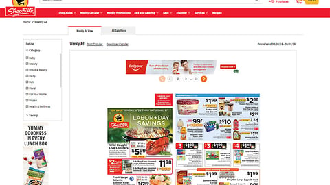 ShopRite Colgate TerraCycle 'Save Water' Display Ad