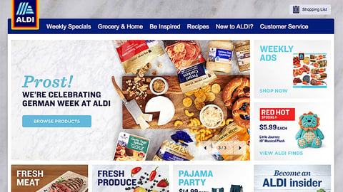 Aldi 'German Week' Carousel Ad