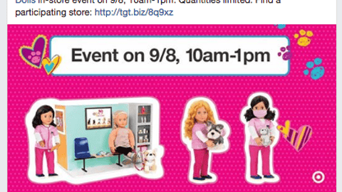 Our Generation Target In-Store Event