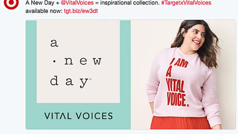 Target A New Day Vital Voices Twitter Update