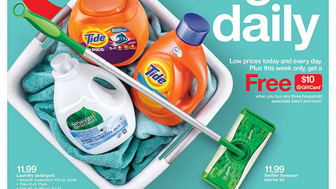 Target P&G 'Priced Right Daily' Features