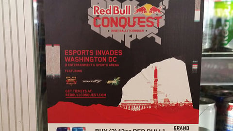 Red Bull 7-Eleven 'Who Will Conquer All' Sweeps Cooler Cling
