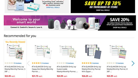 Office Depot 'Welcome to Your Smart World' Display Ad