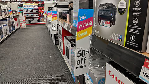 Staples 'Fall Printing Event' Violator