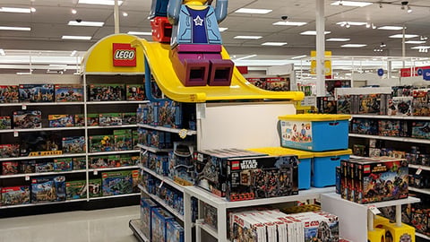 Lego Super Target Display