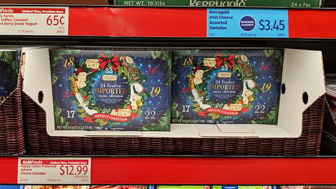 Happy Farms Advent Calendar Shelf Tray