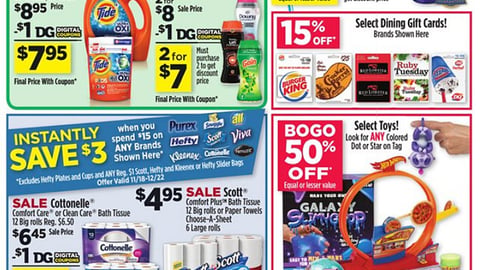 Dollar General P&G 'Digital Coupons' Features