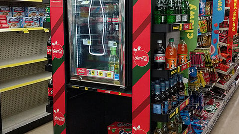 Coca-Cola 'The Gift of Refreshment' Endcap