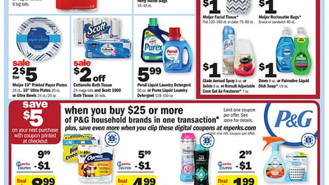 Meijer P&G 'Save $5' Features