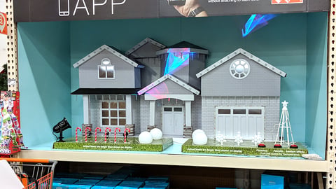 Holiday Showhome App Home Depot In-Line Display