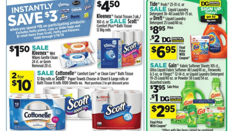 Dollar General P&G brandSaver Feature