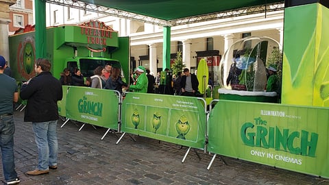 Amazon Treasure Truck 'The Grinch' Pop-Up