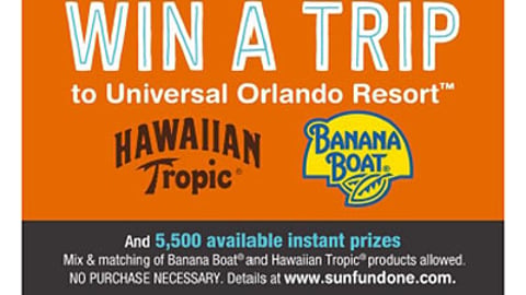 Edgewell 'Win a Trip' Walgreens Coupon Book Ad